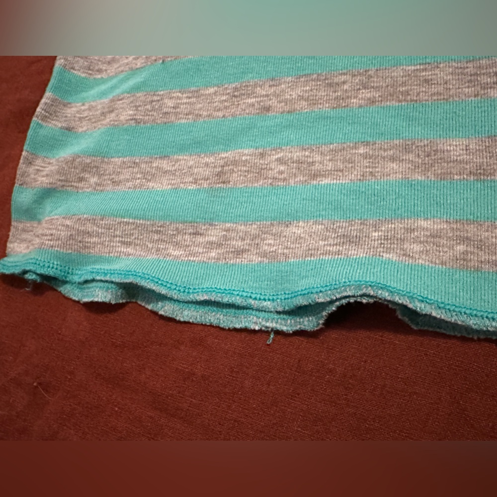 Vintage Y2K MICHAEL STARS Striped Long Sleeved Henley Shirt - Picture 6 of 6